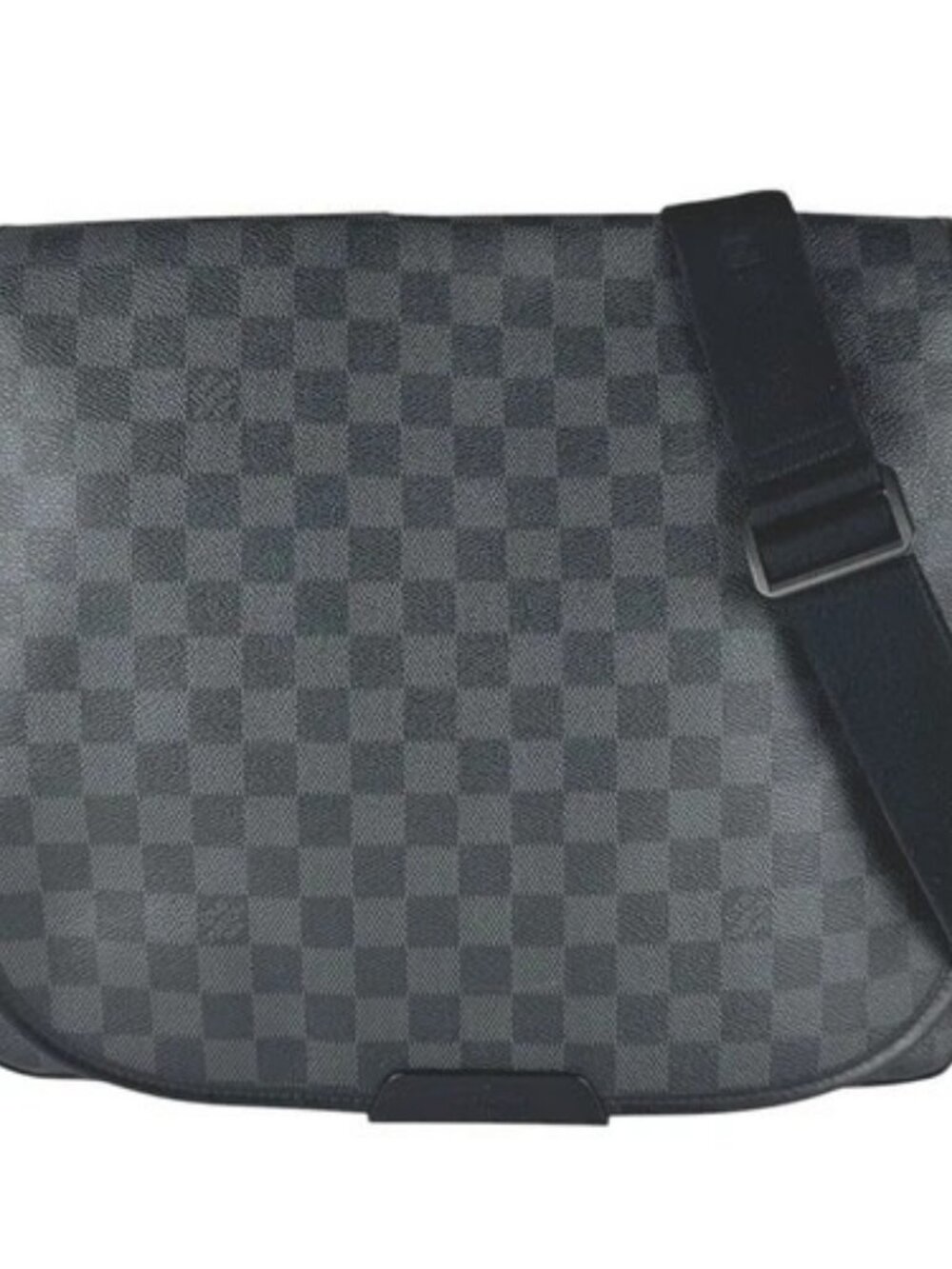 Auth LOUIS VUITTON Graphite Daniel MM Crossbody Shoulder Bag N58029 - z10986